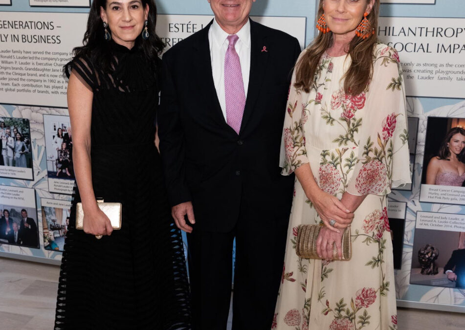 Estée Lauder and the Lauder Family Honored in Palm Beach