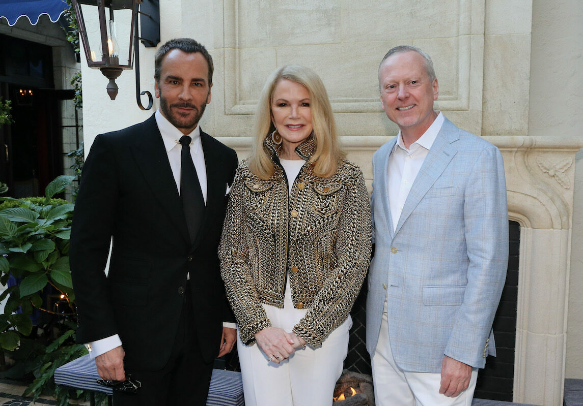 Tom Ford Hosts Special Cocktail for God's Love We Deliver in Palm Beach